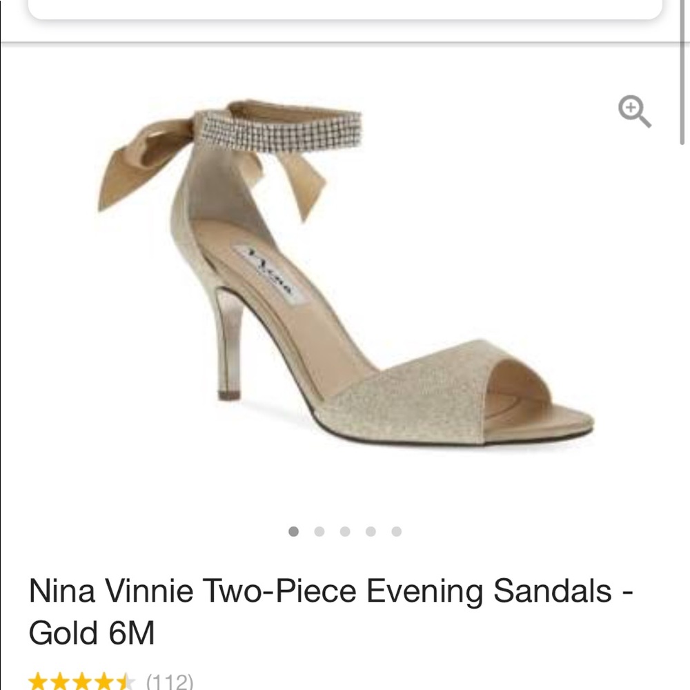Nina vinnie evening sandal